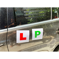 Autocollant de voiture novice anglais plaques L conducteur étranger débutant logo L autocollant