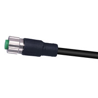 M12IP67コネクタ防水DC電気ケーブル電源ジャックピンコネクタなしの4ピン5ピンオスサークルコネクタ