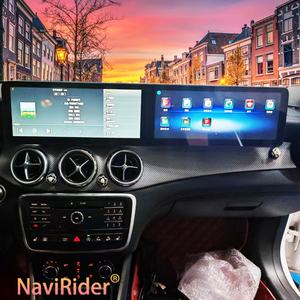 Reproductor GPS de 128 GB para Mercedes Benz Clase GLC, GLA, CLA, con Navi, Carplay Interactivo, Pantalla Dual, Radio para Auto Android de 12.3 Pulgadas - Product Image 1