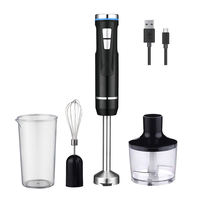 Mixeur Plongeant Électrique Portable Automatique en Acier Inoxydable RSC HB013 – Ensemble Mixeur Plongeant Puissant pour Vente en Gros
