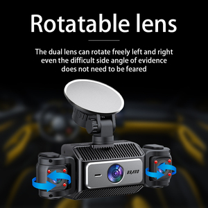 360 FHD Ống Kính Kép Dash Cam 4-Kênh Video Recorder Với Được Xây Dựng-Trong Wi-Fi 3.0 IPS Màn Hình Cho Xe Ô Tô Phía Trước Và Phía Sau Bên Trong Xe <span class=keywords><strong>Dvr</strong></span> - Product Image 5