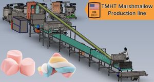 Machine à guimauves pour l'industrie de la confiserie, ligne de production industrielle de guimauves personnalisée - Product Image 3