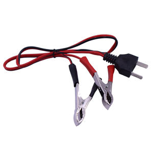 Câbles de connexion de batterie à pinces crocodiles 12V, accessoires pour générateurs essence et diesel, connecteurs de charge de type T, positif et négatif - Product Image 2