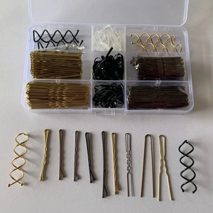 หมุดปักผมสีดำสำหรับงานแต่งงานของผู้หญิงหมุดผมบ็อบบี้สำหรับใส่โลโก้ผมสีน้ำตาลสีบลอนด์ขนาดตามสั่ง - Product Image 6