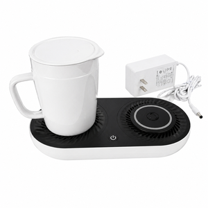 เครื่องอุ่นและเย็นกาแฟอัจฉริยะ PT-502 3-in-1 พร้อมที่<span class=keywords><strong>ชาร์จ</strong></span>ไร้<span class=keywords><strong>สาย</strong></span> อุปกรณ์เทคโนโลยีตั้งโต๊ะสำหรับนวัตกรรมสำนักงาน - Product Image 2