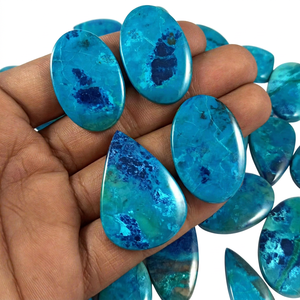 Cabochon en vrac de pierres précieuses shattuckite naturelle Cabochon en vrac poli à la main vente en gros cabines de pierres précieuses semi-précieuses - Product Image 1