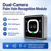 Módulo de Reconocimiento de Venas de la Palma de la Mano Corevein Connect CV-T200, Alimentado por USB, Impermeable, Microcontrolador para Punto de Venta, Control de Acceso