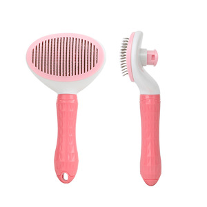 Pettine per Toelettatura in Plastica ABS Sicuro e Bestseller, Spazzola per Cani e Gatti, Tagliacapelli con Funzione di Pulizia e Massaggio Combinata - Product Image 4
