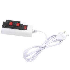 1.5Mลวด2/4-pinโคมไฟสีขาวEU USเครื่องทดสอบปลั๊กหลอดไฟLEDอะแดปเตอร์สวิทช์คุณภาพสูงสําหรับLed Driverชิปโคมไฟแถบแสง - Product Image 1