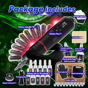 Máquina de Tatuaje Inalámbrica Profesional, Pluma Rotativa de Alta Calidad para Artistas del Tatuaje Corporal, Suministros Profesionales para Tatuajes - Product Image 2