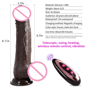 YPM Afstandsbediening Realistische Dildo Enorme Grote Penis Met Zuignap APP Besturing Seks Speelgoed voor Vrouwelijke Masturbatie - Product Image 6