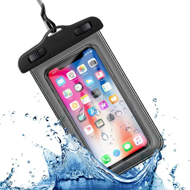IPX8 Waterproof Bag Case Universal 6.5 inch Mobile Phone Bag Swim Case Take Photo Under water For iPhone For Samsung
