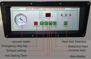 เครื่องซีลสูญญากาศแบบตู้อเนกประสงค์ รุ่น DZ-650/LG แบบสองห้อง สำหรับบรรจุภัณฑ์ถุงขนาดใหญ่ - Product Image 4
