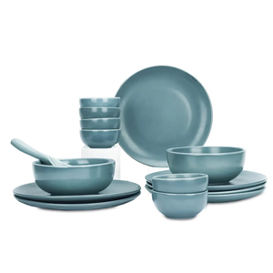 Service de vaisselle en porcelaine élégant, vaisselle en céramique blanche pour restaurant, hôtel, maison, cuisine, salle à manger et banquet - Product Image 3