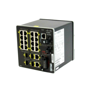 Commutateur réseau Ethernet industriel IE-2000-16TC-G-E neuf avec 16 ports cuivre FE, 2 ports SFP/T GE et 2 ports SFP FE, série 2000 IE-2000-16TC-G-E - Product Image 1