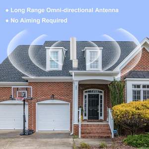 12dBi双SMA男698-2700 MHz 3g 4g LTE全向户外天线，用于手机蜂窝4g LTE路由器调制解调器网关 - Product Image 4