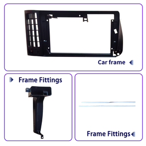 Marco Universal Meihua de 9 Pulgadas para Reproductor de DVD Android de Coche y Panel de Navegación para Volkswagen <span class=keywords><strong>Golf</strong></span> <span class=keywords><strong>3</strong></span> 1992-1993 con Arnés de Cableado - Product Image 6