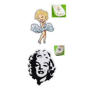 New Collection Idea Charming Women Baby Eco-Friendly Durable Acryl Charms <b>Clog</b> Charm/Shoe Buckle Made In Vietnam - Product Image 1