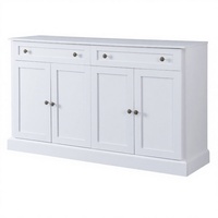 Meilleur Meuble de Cuisine Moderne à Panneaux, Meuble Commercial, Buffet de Salon, Grand Meuble de Rangement, Table Console, Meuble d'Entrée Écologique