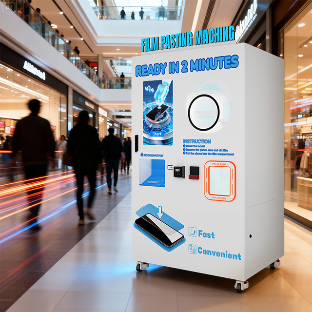 Automatic Screen Protectors Touch Screen Custom Phone Screen Protector Vending Machine for Mobile Phone Sale for Retail Items