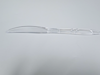 Ensemble de couverts en plastique ajourés avec serviette, ustensiles de mariage, logo personnalisé, ensemble couteau-fourchette-cuillère emballé individuellement