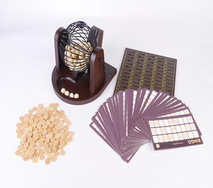 Juego de mesa familiar tradicional, <span class=keywords><strong>Bingo</strong></span> con Chips - Product Image 2
