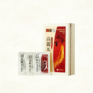 Sachets de thé au ginseng coréen premium, 100 sachets, pour lutter contre la fatigue, soulager le stress et favoriser le bien-être général, extrait de thé aux herbes - Product Image 1