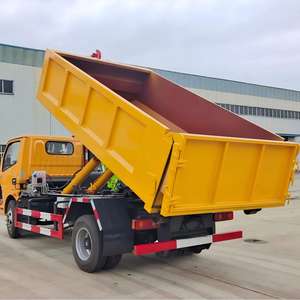 รถบรรทุกขยะแบบยกตู้คอนเทนเนอร์ขนาดเล็ก 4x2 เครื่องยนต์ดีเซล จากผู้ผลิตจีนโดยตรง สำหรับการขนย้ายขยะก่อสร้าง - Product Image 6