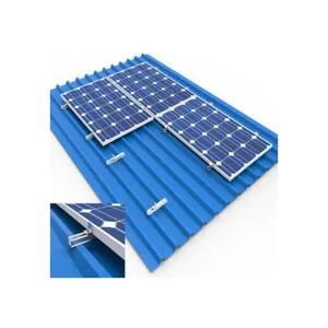 Suporte de montagem por atacado de painel solar, suporte de metal para teto de metal