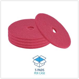 20 pulgadas. Discos de Pulido de Diamante para Pisos de Concreto, Granito y Mármol (Paquete de 5) - Rojo - Product Image 5