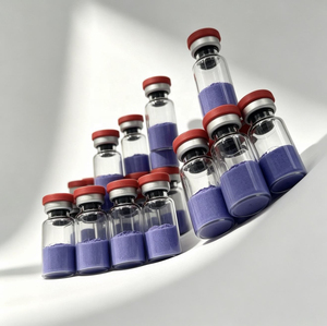 Péptido GHK-Cu de Concentración Personalizada OEM, Polvo Liofilizado de Cobre Azul 50mg/100mg, Péptido de Colágeno en Polvo Liofilizado Cosmético - Product Image 1