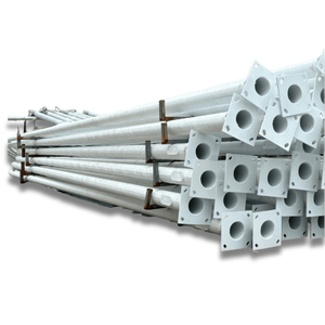 OEM 10kv/33kv/35kv/66kv/110kv/132kv/220kv poste eléctrico de metal galvanizado, el mejor precio de fábrica - Product Image 1