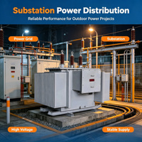 Transformador Trifásico Sumergido en Aceite Tipo E KS13-1250KVA 50Hz con Componentes Plásticos 10kV 0.4KV para Distribución en Minería y Túneles