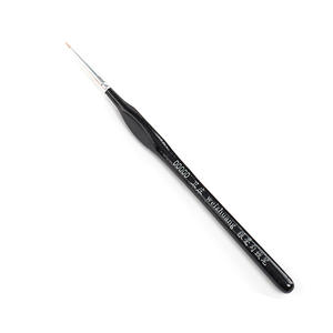 Pittura di numeri pennelli artistici in legno estremamente sottile linea di gancio pennello pittura ad olio di numeri <span class=keywords><strong>Art</strong></span> forniture per pennelli per capelli donnola - Product Image 4