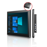 Monitor Táctil de 19 Pulgadas con Procesador I7, Tablet Industrial con Windows 10/11, 4GB+64GB, RJ45, RS232, Panel PC Todo en Uno