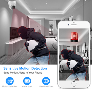 Telecamera WiFi V380 HD 3MP, Videocamera <span class=keywords><strong>di</strong></span> <span class=keywords><strong>Sorveglianza</strong></span> Interna, Sicurezza Domestica, Telecamera Wireless Wi-Fi con Obiettivo Rotante da 2,8mm - Product Image 4
