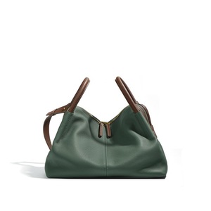 Sac à bandoulière en cuir véritable pour femme, motif bonbon, avec sangle réglable, sac détachable, doublure en coton, fermeture éclair, motif lettres - Product Image 2