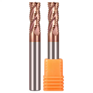 ชุดดอกกัดงานหยาบแบบหยัก HRC55 4 ฟลุต  พร้อมเคลือบ TISIN สำหรับเครื่องจักรกล - Product Image 1