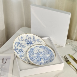 European Luxury Bell Orchid Solid Pattern <b>Bone</b> <b>China</b> 4-Piece Cup Kit Dinnerware <b>Set</b> Dishwasher Safe Classic Style Customizable - Product Image 3