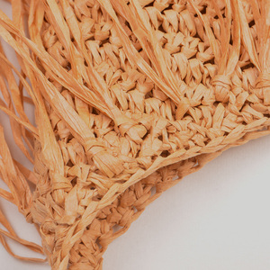 Túi Xách Nữ Dệt Một Bên Vai Lưới Tua Rua Đi Biển Mùa Xuân/Hè 2022 Túi Tote Dệt Cói Thân Thiện Với Môi Trường Khắc Mềm Cầm Tay - Product Image 3