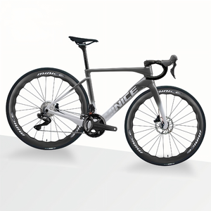 Bicicletta da Strada Professionale SHI MANO R9270 E-Shift a 24 Velocità con Freni a Disco Idraulici Elettronici, Ruote in Carbonio <span class=keywords><strong>SGR</strong></span> Wave, 7,7 KG - Product Image 2