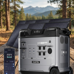 Générateur solaire de grande capacité 5120Wh, station d'alimentation portable P5000 Pro avec 2 panneaux solaires 400W, stock limité disponible - Product Image 3