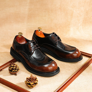 Zapatos Casuales Formales de Negocios para Hombre DSYX XY0226, Transpirables, de Moda, de Cuero Genuino, Sin Cordones, Ligeros, Antideslizantes para Exteriores - Product Image 3