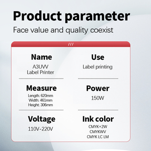 A3 UV máy in nhãn UV Glossy véc ni mạ Vàng Sticker máy in với không khí miễn phí hút Bảng in tấm phim a3uv máy in nhãn - Product Image 3