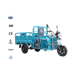 Tuk Tuk Elettrico a <span class=keywords><strong>Tre</strong></span> Ruote Personalizzato, Triciclo con Carrozzeria Aperta per Trasporto Merci, Veicolo di Alta Qualità con Autonomia 30-50km - Product Image 1