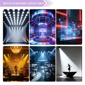 Luz Móvil con Zoom LED B-EYE de 12x40W con Halo |   Control de Píxeles y Lente Giratoria Infinita - Product Image 3