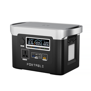 Générateur solaire portable 1500W, panneau solaire, onduleur à onde sinusoïdale pure, technologie MPPT, démarreur de secours, lampe torche, batterie lithium-ion - Product Image 5