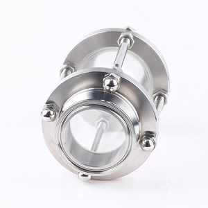 サニタリーダイアリーステンレス鋼304316Lトライクローバークランプサニタリーパイプ継手サイトグラス - Product Image 2