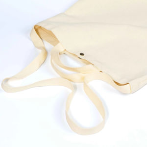 Venta al por mayor personalizado portátil en blanco diseñador de lona de algodón bolsa de lona con hebilla - Product Image 2