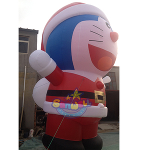 Globos inflables de <span class=keywords><strong>doraemon</strong></span> para decoración, <span class=keywords><strong>disfraz</strong></span> de Mascota de dibujos animados - Product Image 3